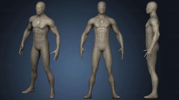 3D model Spiderman Basemesh (STL)