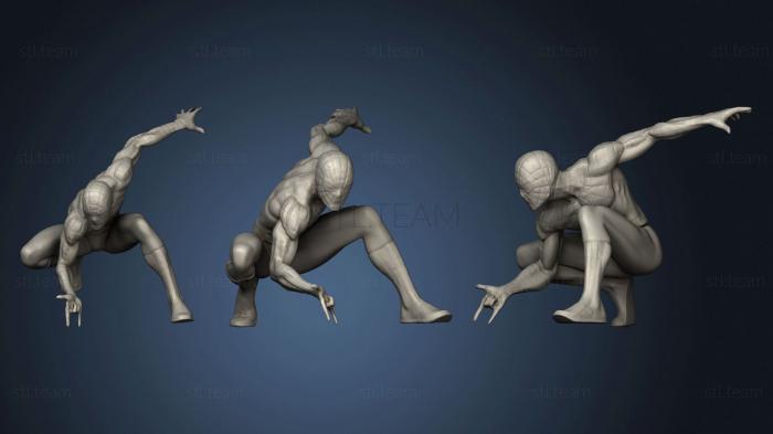 3D model Spiderman Pose 2 2 (STL)