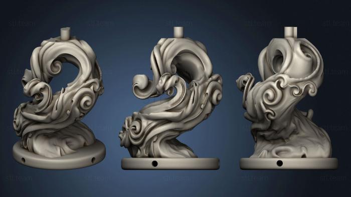 3D model Stand for KREETHUL THE EVER VIGILANT hollow (STL)