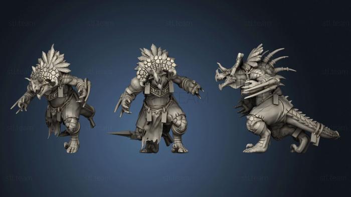 3D model Star player Lizardman (STL)