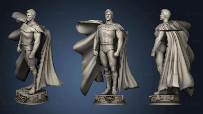 3D model Superman 1978 Statue (STL)