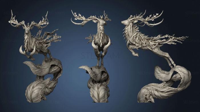 3D model Thicket Stag 40 Pose 01 41 (STL)