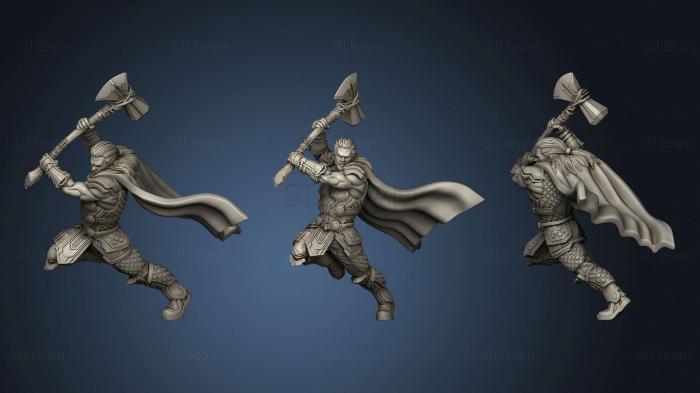 3D model Thor (Love and Thunder) (Hammer Man) (STL)