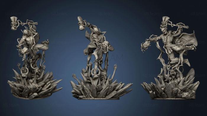 3D model thor statue (STL)