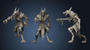 3D model Undead Anubis (STL)