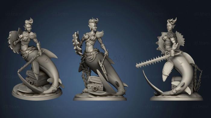 Статуэтки герои, монстры и демоны Warrior Mermaid
