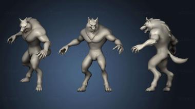 3D model Were Wolf (STL)