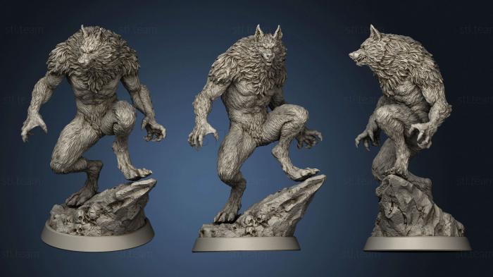 Статуэтки герои, монстры и демоны Werewolf 2