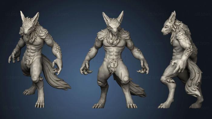 Статуэтки герои, монстры и демоны Werewolf Miniatures Male
