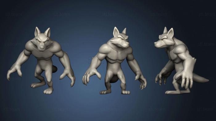 Статуэтки герои, монстры и демоны Werewolf Nomad Sculpt