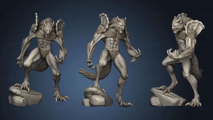 3D model Werewolf Vampire Lord (STL)