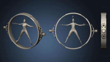 3D model Westworld Vitruvian Host (STL)