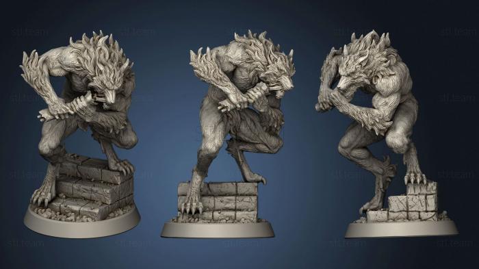 3D model Wild Werewolf (STL)