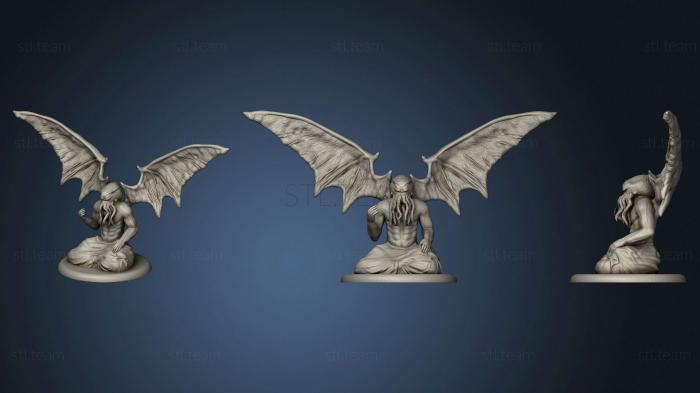 Статуэтки герои, монстры и демоны Winged Cthulhu