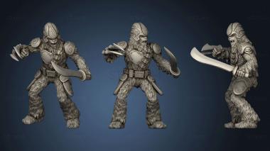 3D model Wookiee Chief (STL)