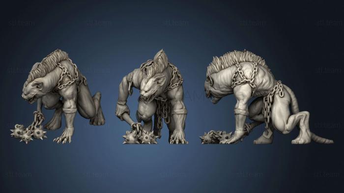 3D model Yeenoghu Tabletop Miniature (STL)