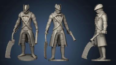 3D model Yharnam Hunter Bloodborne (STL)