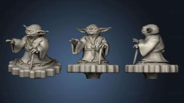 3D model Yoda Knob v2 (STL)