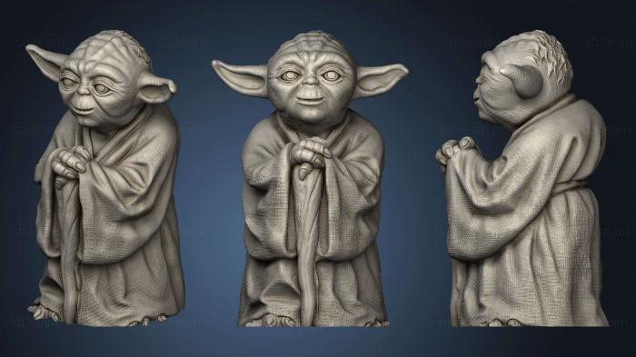 3D model Yoda Puppet (STL)