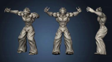 3D model Yujiro Hanma (STL)