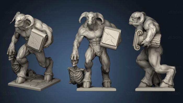 3D model Zero Gravity Minotaur Beast (STL)