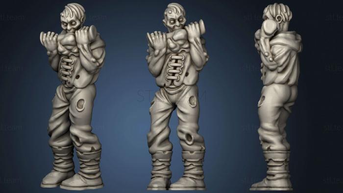 3D model Zombie 07 (STL)