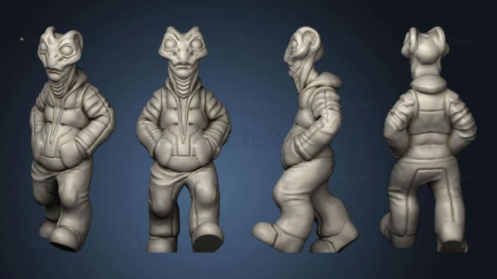 3D model Alien Civilian C (STL)