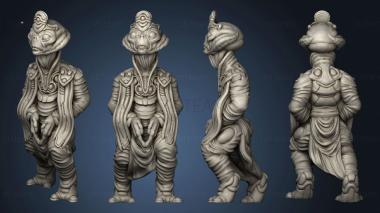 3D model Alien Male Zealot Based (STL)