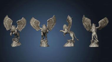 3D model Androsphinx Flying Large (STL)