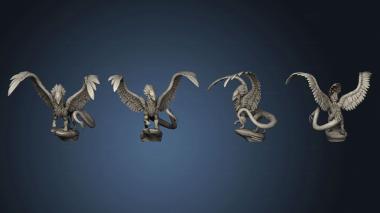 3D model Angelic Dragon Gargantuan (STL)