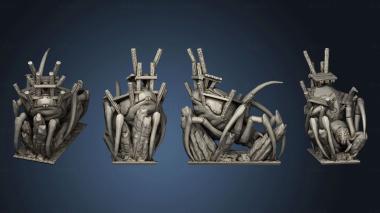 3D model Apocalypse Spider Empty Howdah 2 (STL)