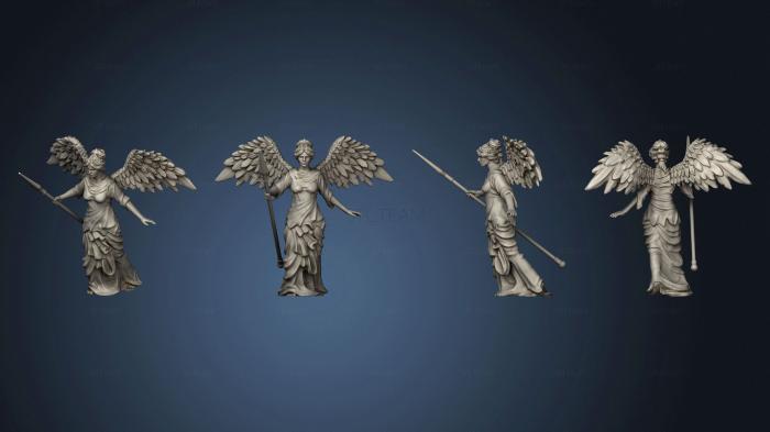 Arena Statues Angel of War