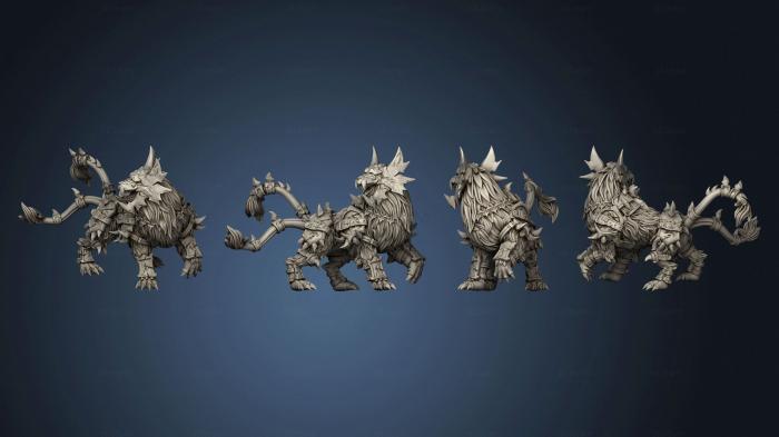 3D model Armored Warbeast (STL)