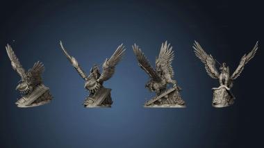 3D model Astral Gryphon Rider (STL)