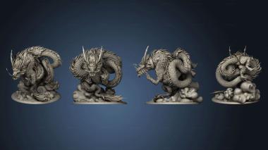 3D model Azure Dragon of the East Gargantuan (STL)