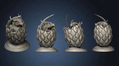 3D model Baby Dragon Egg 01 (STL)