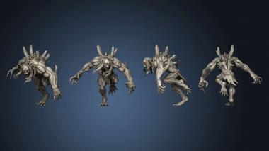 3D model Barghast 02 mutant (STL)