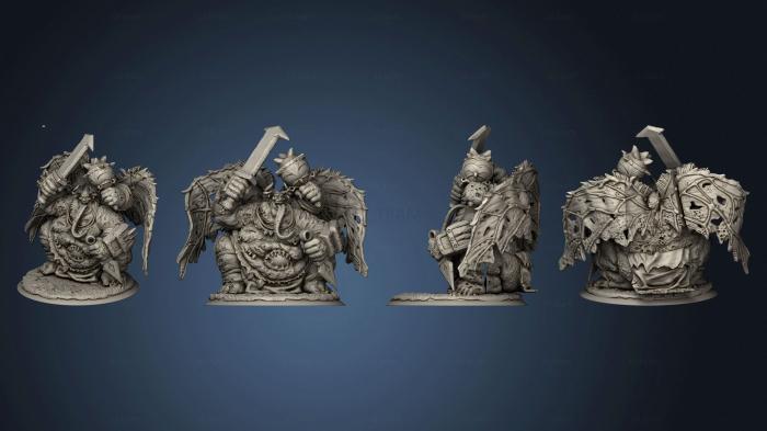 3D model Barmethrus Greater Demon of Plague 2 (STL)