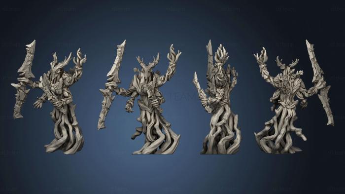 3D model Blackwoods Guardians Warrior Oaklaw B (STL)