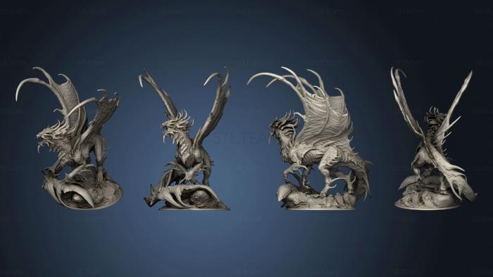 Статуэтки герои, монстры и демоны Blood Dragon Elder