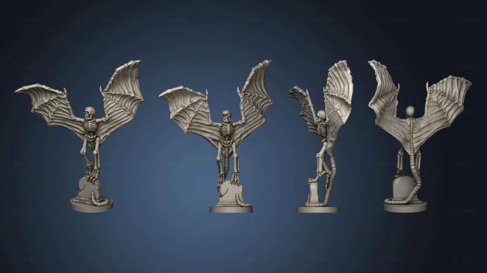 3D model Bone Gargoyle Set 1 (STL)