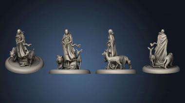 3D model bushido Temple of Ro Kan Monk (STL)