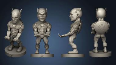 3D model Capitan America (STL)