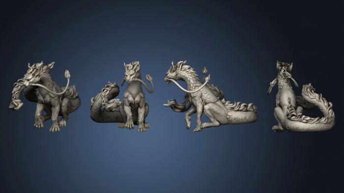 3D model Cat Dragon Gargantuan (STL)