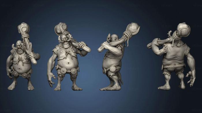 3D model Cave troll 3 (STL)