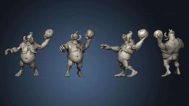 3D model Cave trolls (STL)