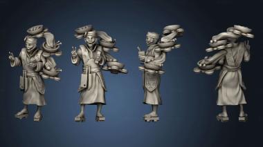 3D model Characters sushi master howie le (STL)