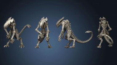 3D model CHEETAH ALIEN E (STL)