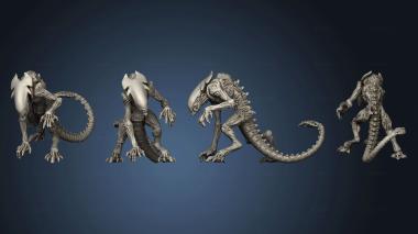 3D model CHEETAH ALIEN F (STL)