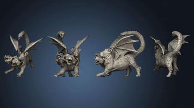 3D model Chimera Young (STL)